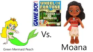 Wheel of Fortune Game Boy Season 3 Episode 92 (Green Mermaid Peach vs. Moana)