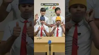 Sir = Hanumankind Fan 😂 #shorts #shortsfeed #hanumankind #funnyshorts #unstoppable #comedy