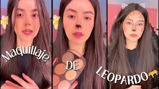 Maquillaje Artístico de Leopardo 🐆 | Proceso + Resultado Final | Naaani