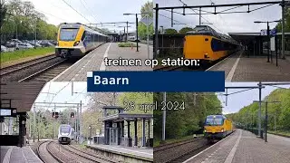 Treinen op station Baarn - 28 april 2024