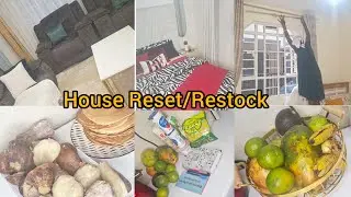 WEEKLY RESET/WHOLE HOUSE CLEANING/PREPPING/RESTOCK