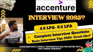 Accenture Interview Experience 2025 | Know how to  crack Accenture #freshersjobs #accenture