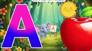 Phonics Song 2 with TWO Words in 3D - A For Airplane - ABC Alphabet Song Sound for Children 1030