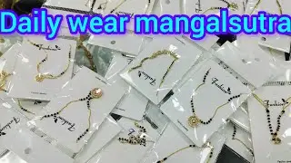 Garg art jewellery  wholesale new latest design mangalsutra daily wear😱 contact number +918291826185