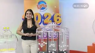 Sorteo LOTO 6:00 PM, Jueves 22 de Enero 2026