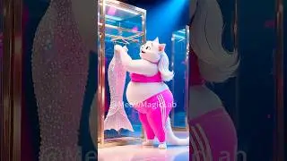 The comeback of the fat cat #cat #shorts #cutecat #drama #ai #cartoon #funny #cats #animals #pets