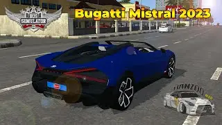Bugatti Mistral 2023 - BUSSID || HANZOO MOD