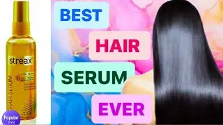 Best hair serum for dry and rough hair🎀 || Streax haur serum revew