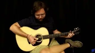 Acoustic Music Works Guitar Demo - Goodall TBROM Orchestra Model, Brazilian