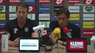 SK Sturm: Mediabriefing vor SKN St. Pölten (5. Runde 2016/17)