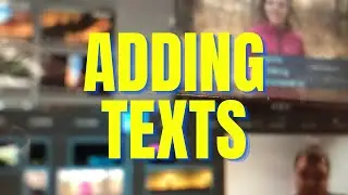 Adding Texts For WeVideo Tutorial