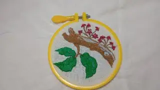 Tree Embroidery Full Tutorial🌴🌷নতুনদের জন্য গাছ সেলাই এর পুরো টিউটোরিয়াল (Part 2)