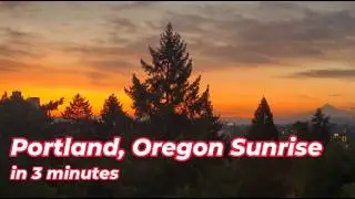 Epic Mount Hood Sunrise: 1-Hour Time-lapse in 3 Minutes (4K)