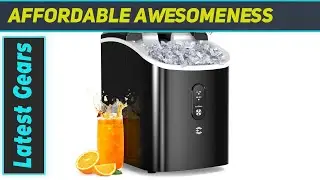 Nugget Ice Maker Countertop by EASYERA: The Best Chewable Ice Experience for Your Home