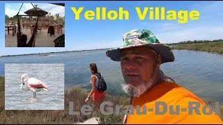 Frankreich 2022 - Yelloh Village bei Le Grau-de-Roi Wasserspaß & Flamingos in der Camargue