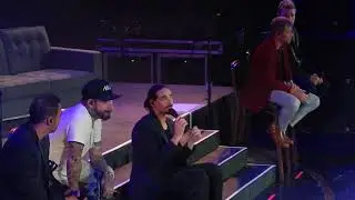 Backstreet Boys Cruise 2018 - Concert B - Kevin talking, new movie sneak peek