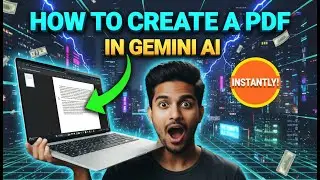 How To Create a PDF Document Directly in Gemini AI | Step-by-Step Tutorial (2026)