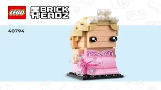 LEGO 40794 Instructions | Wicked | Elphaba & Glinda | Glinda | Brickheadz
