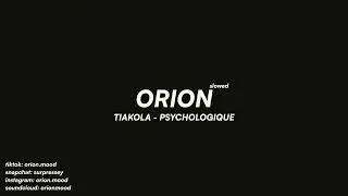 Tiakola - PSYCHOLOGIQUE (slowed + reverb)