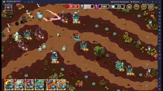 Crazy Defense Heroes - Ruinland Invasion LVL12 (Nightmare)