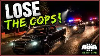 Arma 3 Altis Life - Crazy police chase!!!