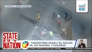 Construction halted in Taguig building after fatal collapse | SONA