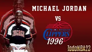 Michael Jordan Vs Angeles Clippers 5 NOV 1996 