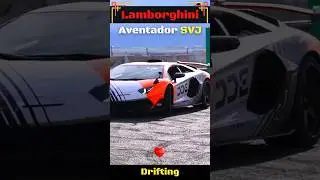 Lamborghini Aventador SVJ Drifting 😲 #lamborghini