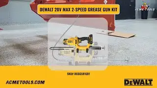 DEWALT 20V Cordless Grease Gun (DCGG581B): Power & Performance Review