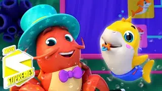 Tibur&oacute;n Beb&eacute; y m&aacute;s canciones divertidas de aprendizaje para ni&ntilde;os en espa&ntilde;ol