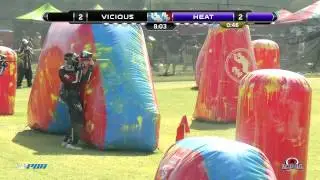 Houston Heat vs Omaha Vicious 2014 PSP West Coast Open Saturday Game 9