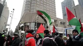 Pro-Palestine Protest Against Israel-Hamas War In Montreal Saturday December 9 2023 EMR 4361