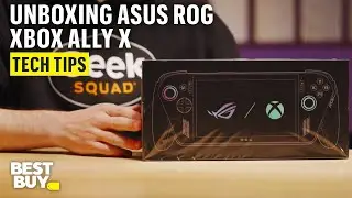Unboxing the ASUS ROG Xbox Ally X &ndash; Tech Tips from Best Buy