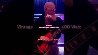 Gibson SG Diablo 2008 Guitar of the Month Series: Plugged straight to Marshall Vintage Modern Amp💥