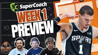 Week 1 LIVE Preview of NBA SuperCoach, 2025/26 - Must Haves & POD's