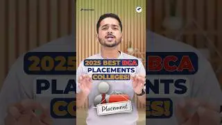 💥BCA Best Placement Colleges 2025🤩BCA Top Placements & Best ROI #Shorts #BCA #BCAPlacements #Viral