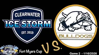 Clearwater Ice Storm Vs FL Bulldogs 1/16/26