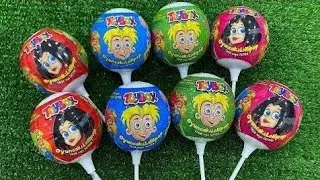 Satisfying video Asmr lollipops candy unboxing video Asmr and chocolate gummy candy