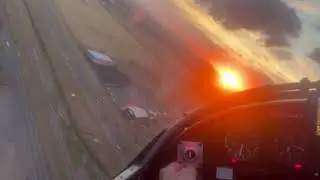 Zodiac 601 HDS Taildragger sunset landing