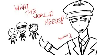 what the world needs meme (ft. albr*cht) // shitpost animation