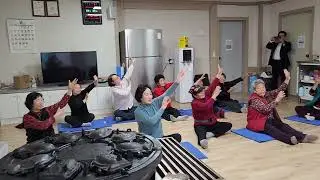 청양 교회 붕어빵전도 경로당에서