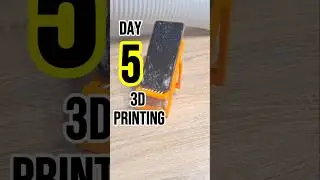 3D Printed Phone Holder #3dprinter #tech #technology #miniature #bambulab #chaos