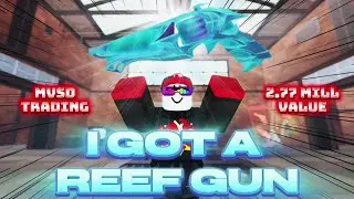I got a REEF GUN in MVSD TRADING!? | Roblox Murderers Vs Sheriffs Duels