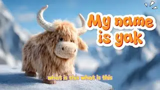🌟 What Is This? Y&ndash;D Animal Parade | Pixar-Style ABC Song Adventure 🐂🦓🐜🐻🐱🐶