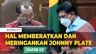 Hal Memberatkan dan Meringankan Vonis Johnny G Plate