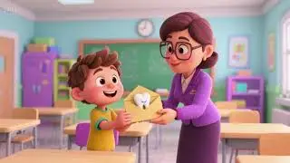 Teacher Gave Me a Tooth Envelope | School Day Song & Nursery Rhymes for Kids
