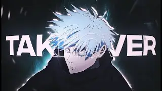 「TAKEOVER 😈🖤」Jujutsu Kaisen「AMV/EDIT」4K (RM)