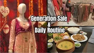 Generation Sale Shopping 🛍️| Mom Daily Routine Vlog 