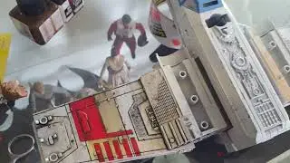 Revell 1:29 X-Wing: Weathering layers.