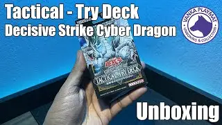 Yugioh! Unboxing Tactical -Try Deck - Decisive Strike Cyber Dragon. #unboxing #yugioh #yugiohcards